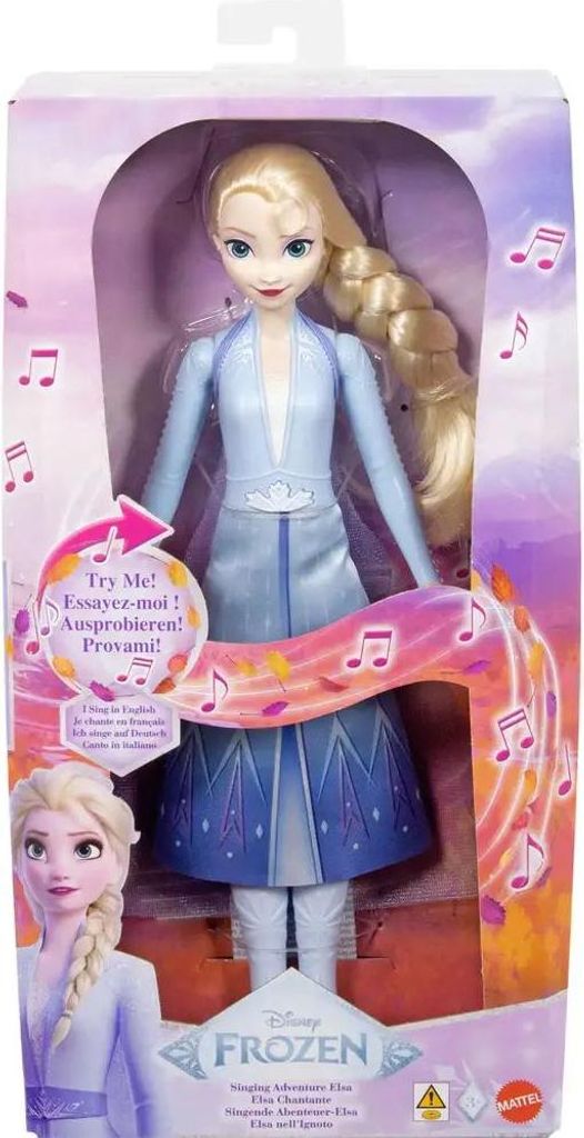 Disney Frozen Disney Die Eiskönigin Singende Elsa-Puppe, Produktbild 