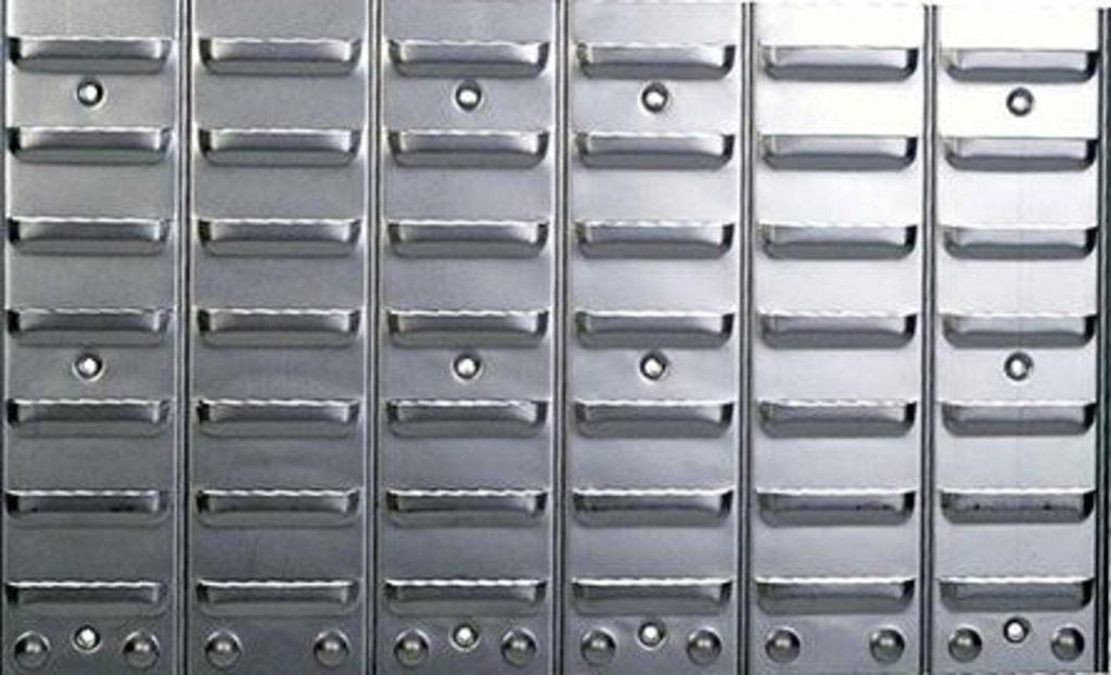 paroi métallique à fentes hünersdorff pour bacs à bec Image du produit 
