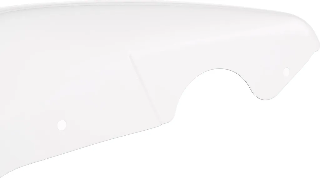 Tablier de protection jambe gauche pour Simson SR50 SR80 blanc RAL - 5