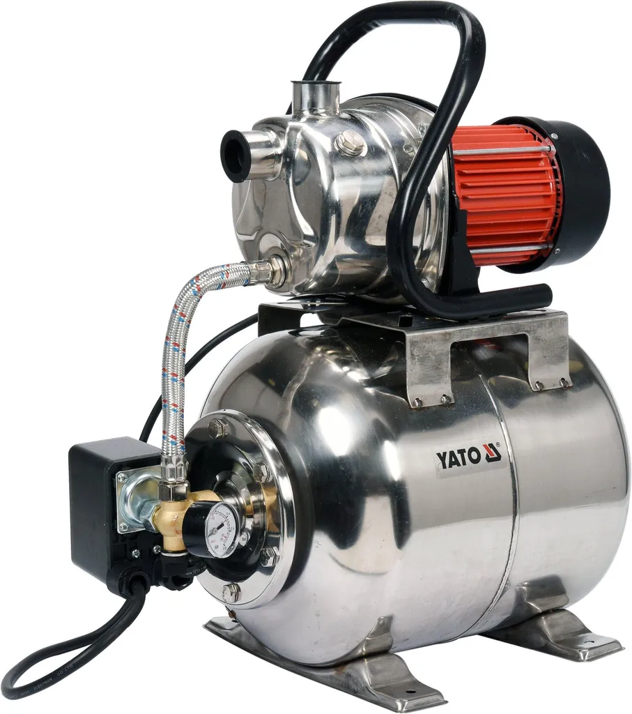 Pompe 1200W en inox avec débit 4000 l/h pour pression constante