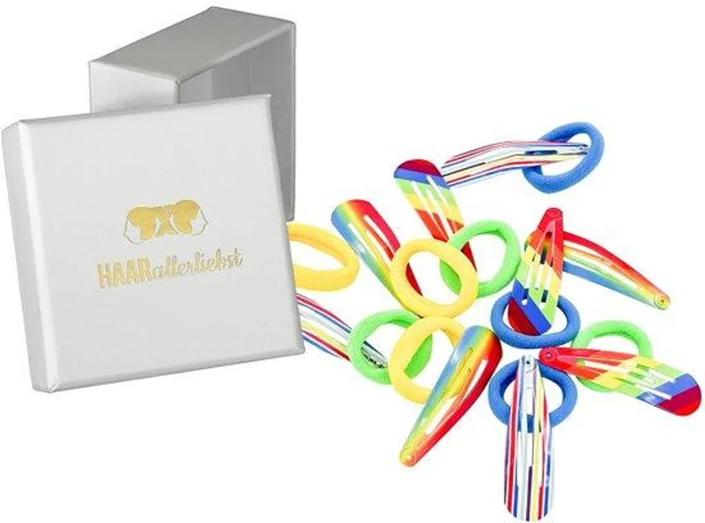 Fini les cheveux emmêlés avec ce lot de 18 barrettes et élastiques