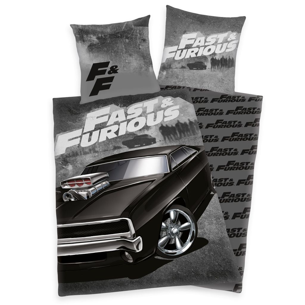 Herding Fast & Furious Bettwäsche 135x200cm Renforcé Produktbild 