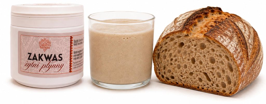Flüssiger Roggensauerteig 200 ml – Berghütte Bukowina Produktbild 
