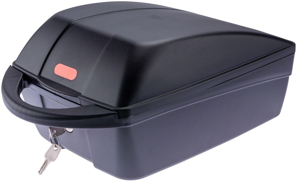 POLISPORT Fietsbagagebox met snelkoppeling, zwart Productafbeelding 