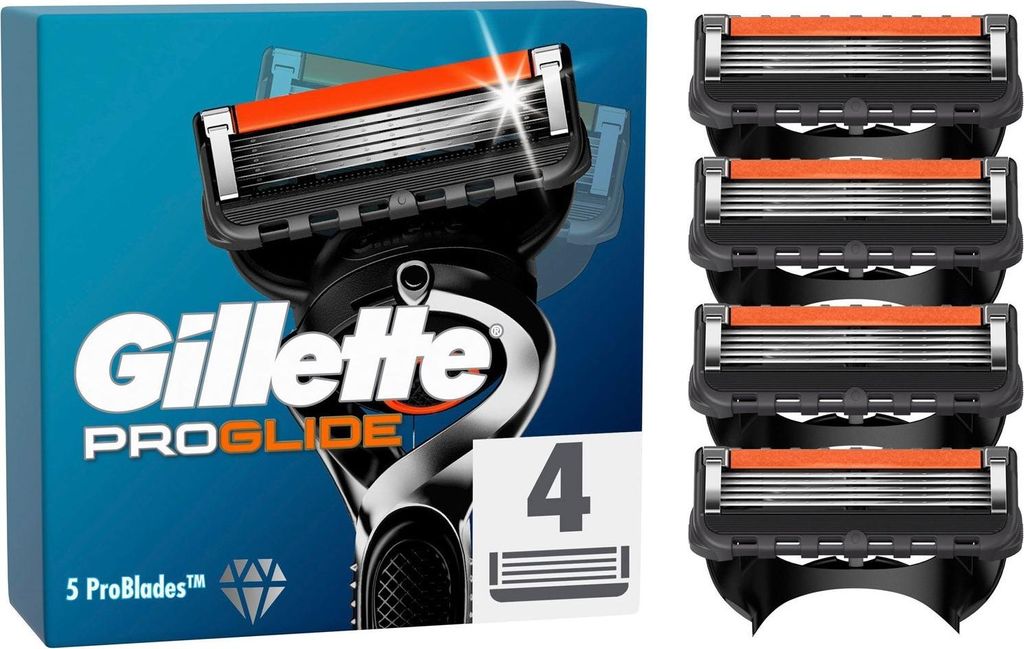 Lames de rasoir Fusion ProGlide 4 pièces Image du produit 