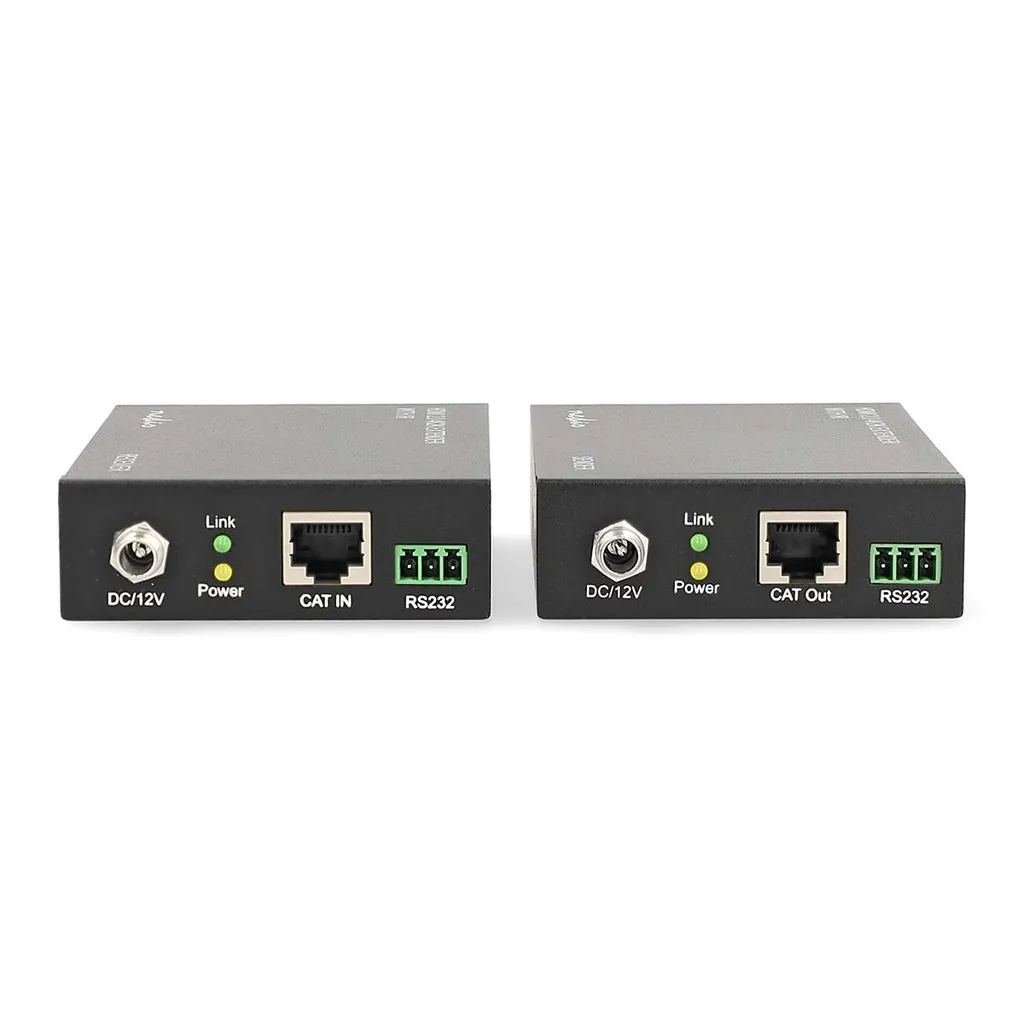 Solution Signal HDMI Faible : Extendeur 4K 60m Nedis Métal via CAT6 18Gbps