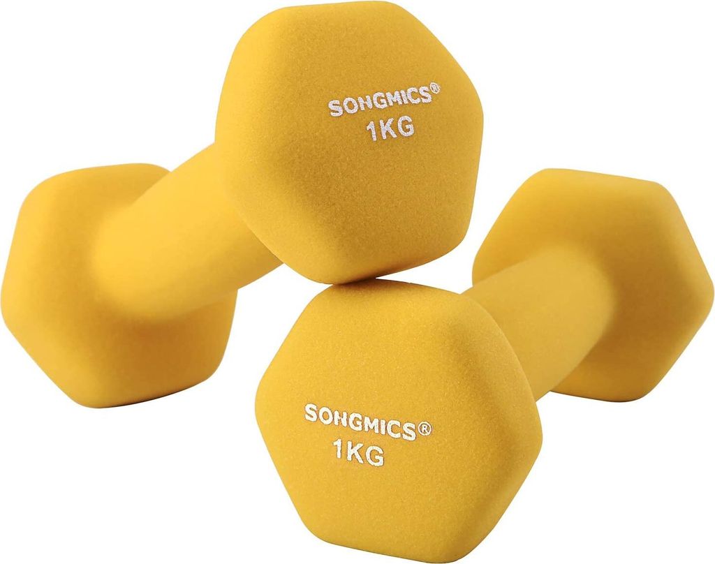 SONGMICS Hantel-Set Kurzhanteln, 2er Set, Krafttraining, zu Produktbild 