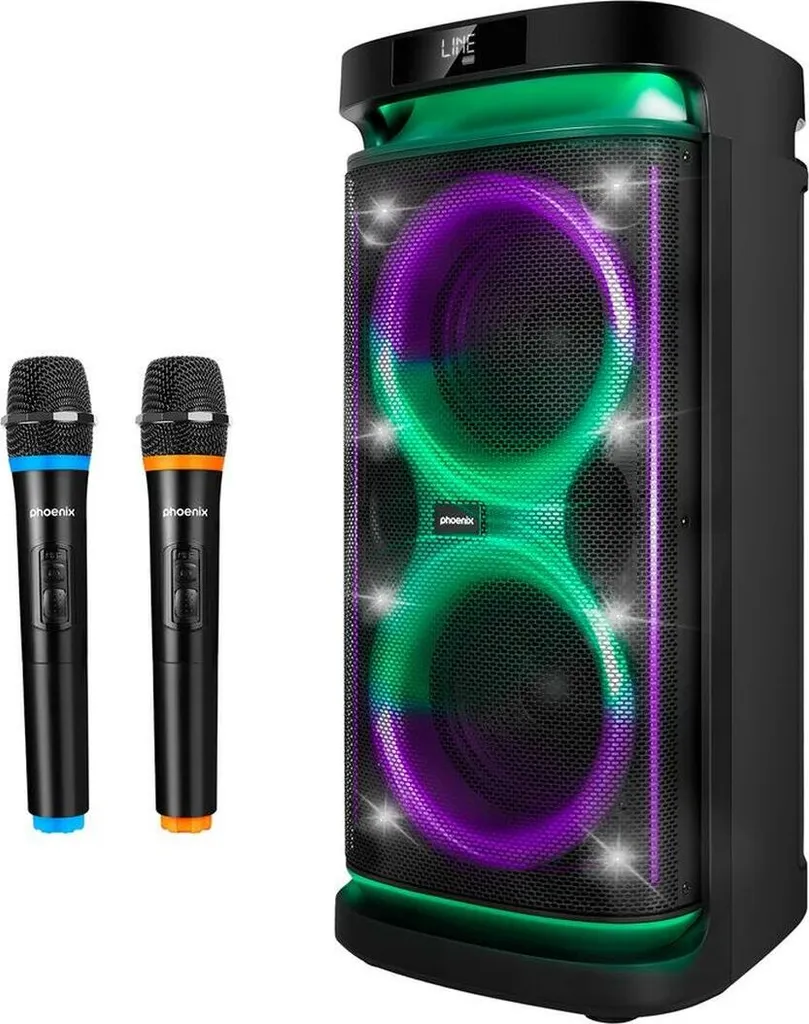Enceinte Bluetooth 160W RMS Rumbleboss XL Phoenix autonomie 7000 mAh