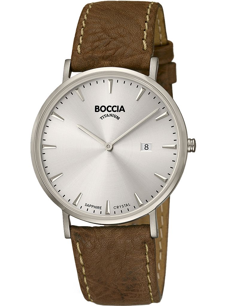 Boccia herenhorloge Titan 3648-01 Productafbeelding 