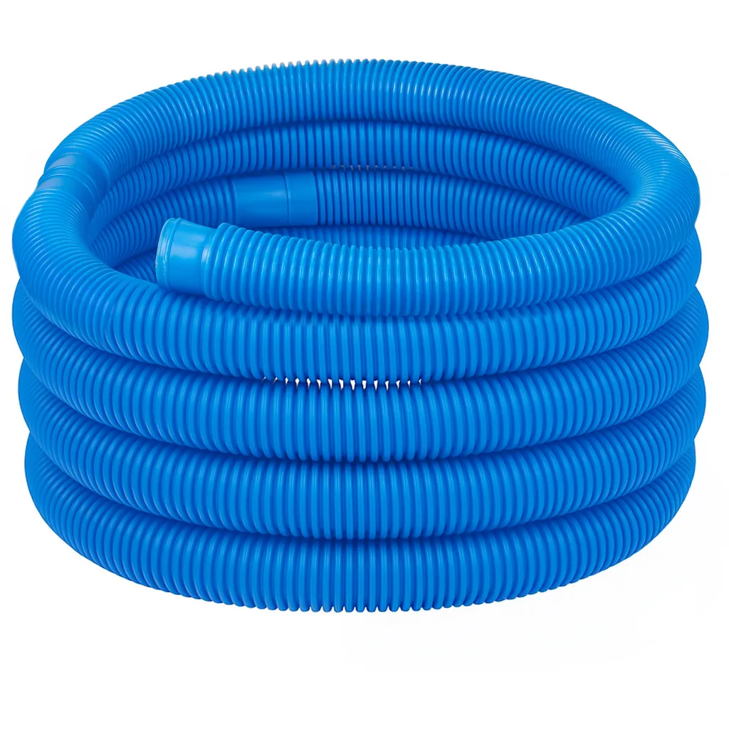 Tubo piscina COIL, tubo solare, tubo di aspirazione, tubo pompa, prese ogni 104 cm, lunghezza:104 cm, materiale:PVC-U, pressione: 1,5, lunghezza 4m(Ø 32 mm), blu