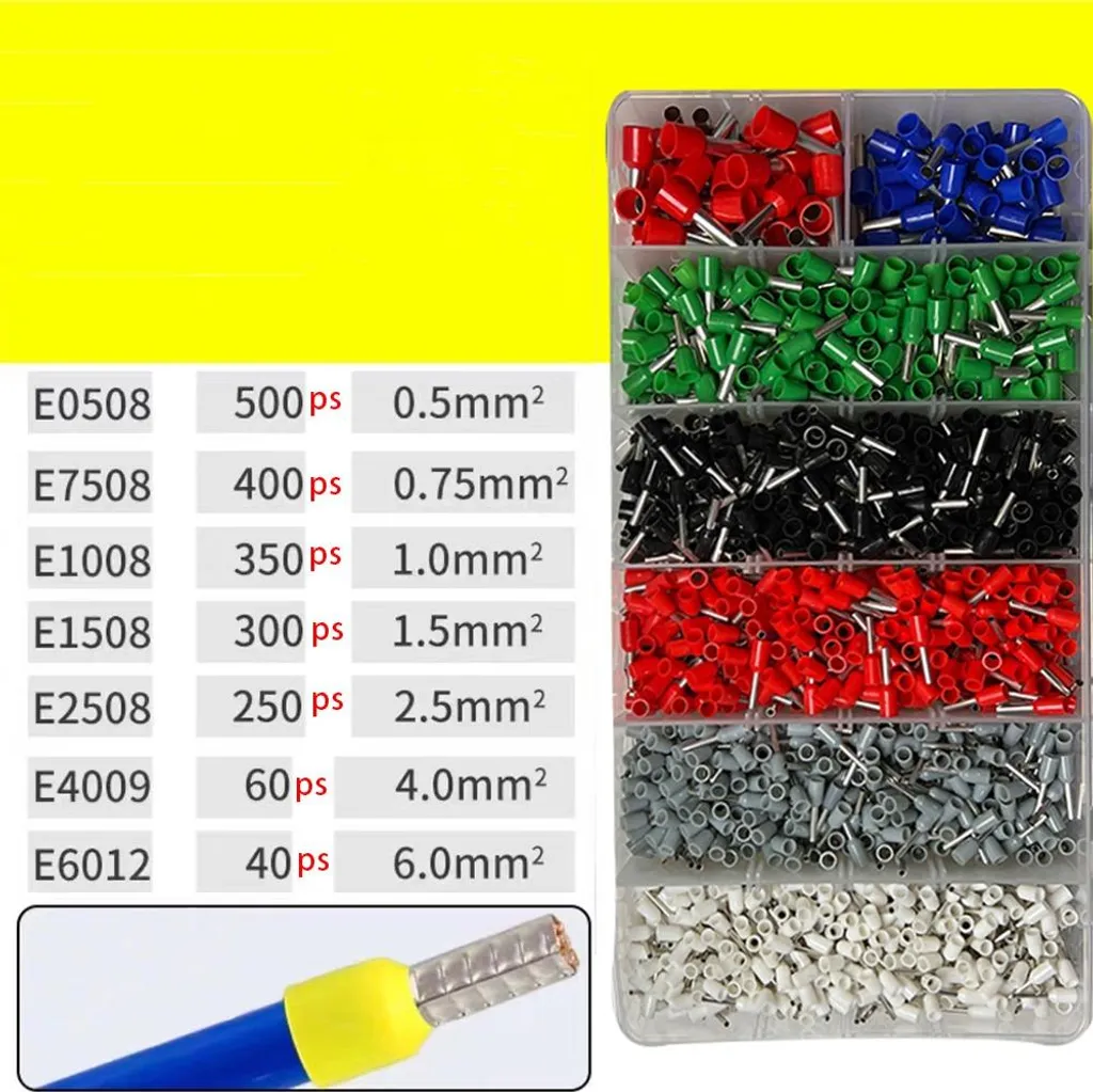 INF Terminali Elettrici Professionali - Set 1900 Pezzi Multicolore - 5
