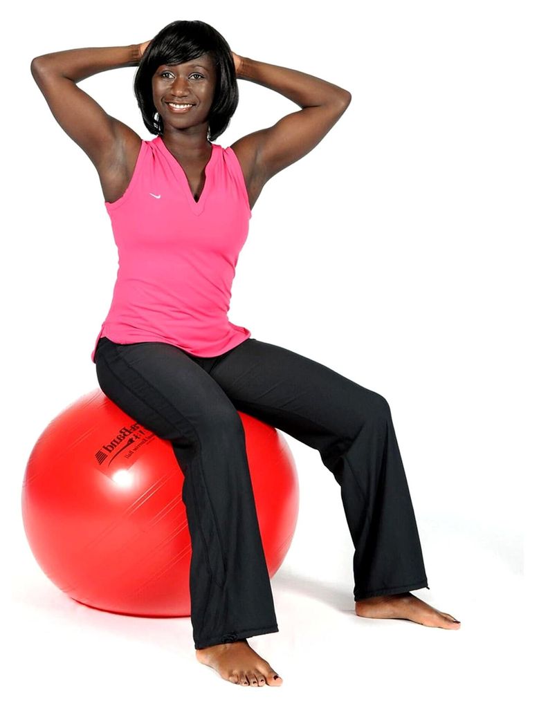 Thera-Band Gymnastikball Rot, 55 cm