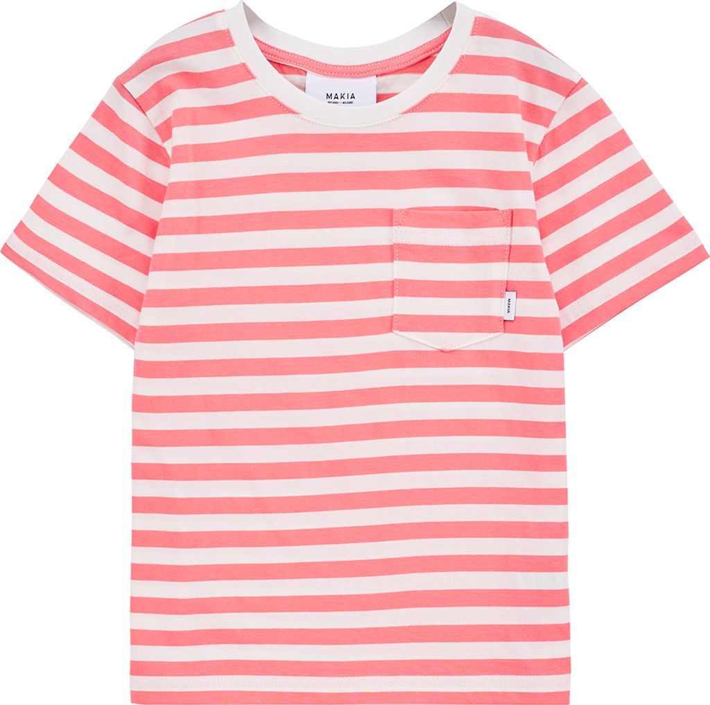 Makia Verkstad Kurzarm-t-shirt Rot 122-128 cm Junge Rot 122-128 cm