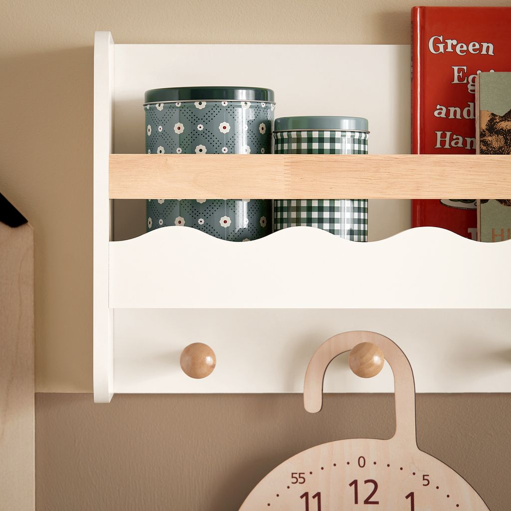 SoBuy KMB78-W Kindergarderobe mit Ablage Kinderregal Produktbild 7