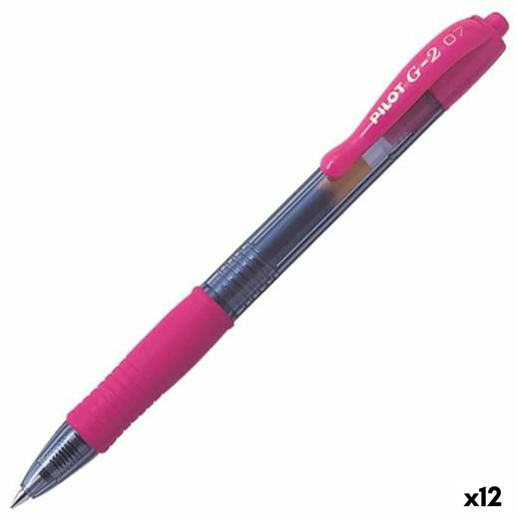 Roller Pilot 001486 rose anti-taches - Écriture fluide sans bavure d'encre