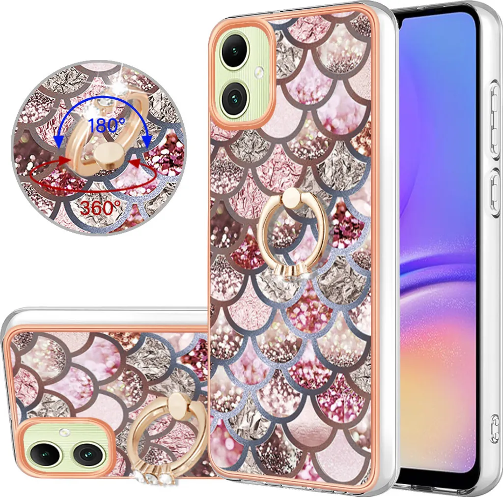Custodia Protettiva Samsung A05 Silicone TPU Antiurto con Anello