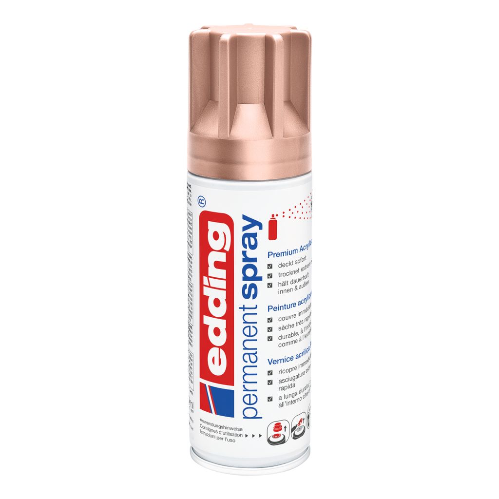 EDDING Spray permanente 5200 rosègold 200ml Immagine del prodotto 