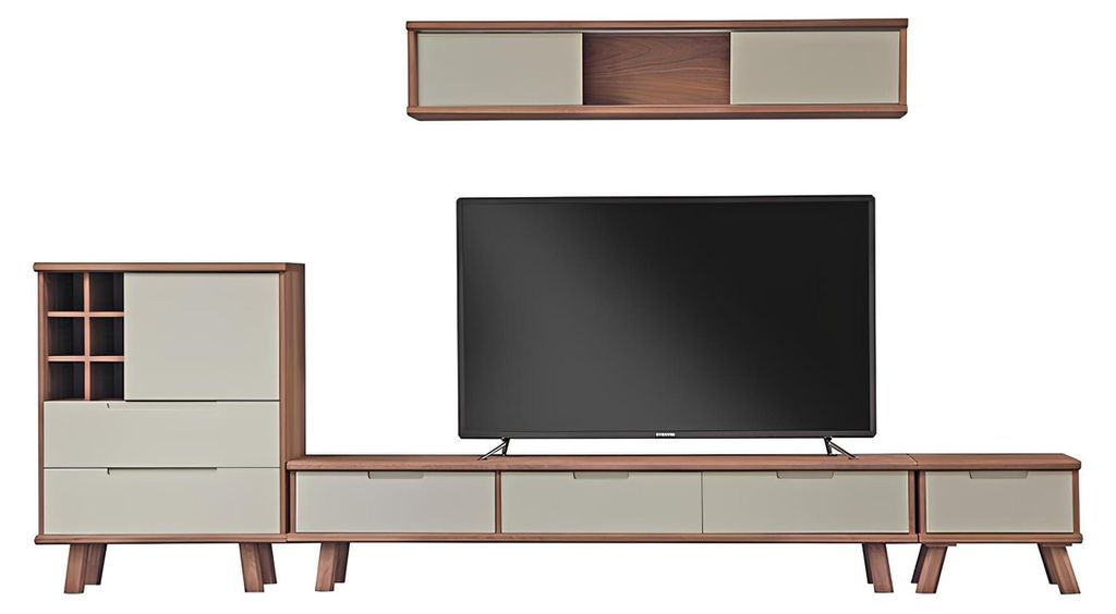 Designer Wohn Wand Konsole Hochwertige Italien Möbel Zimmer Sideboard Vitrine