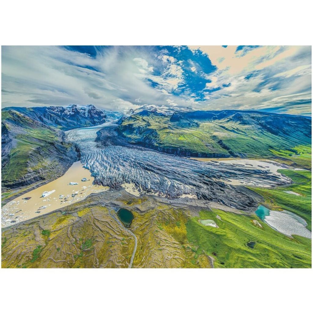 DINO Puzzle Islä ndischer Gletscher 3000 Teile