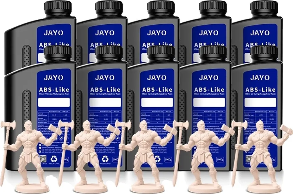Résine JAYO Type ABS Beige AL10 Anti-Casse pour Impression 3D 1kg