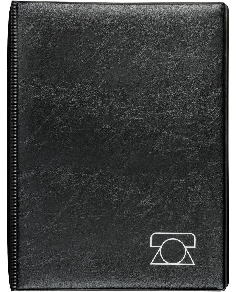 BRUNNEN Telefonringbuch 106434090 DIN A5 A-Z schwarz