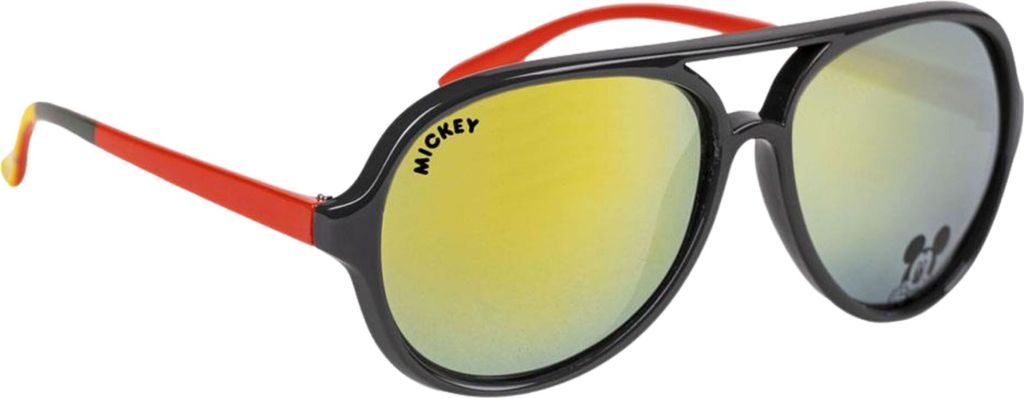 Sonnenbrille Mickey Mouse - Jungen Brille mit Spiegeleffekt & 100% UV Schutz