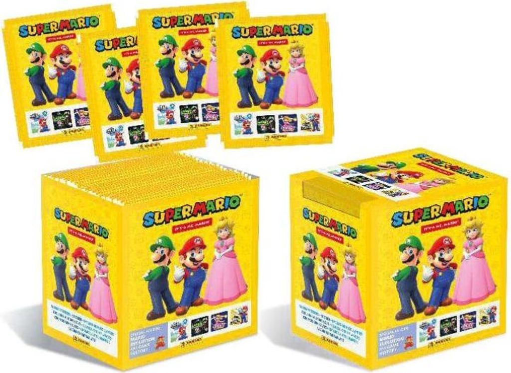 Boîte d'autocollants Super Mario 2 (36) Image du produit 