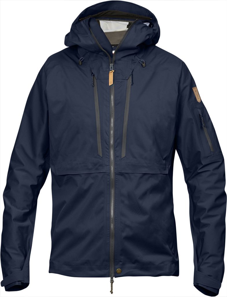 Fjällräven Keb Eco-Shell M Outdoor Jacke Dark Navy M