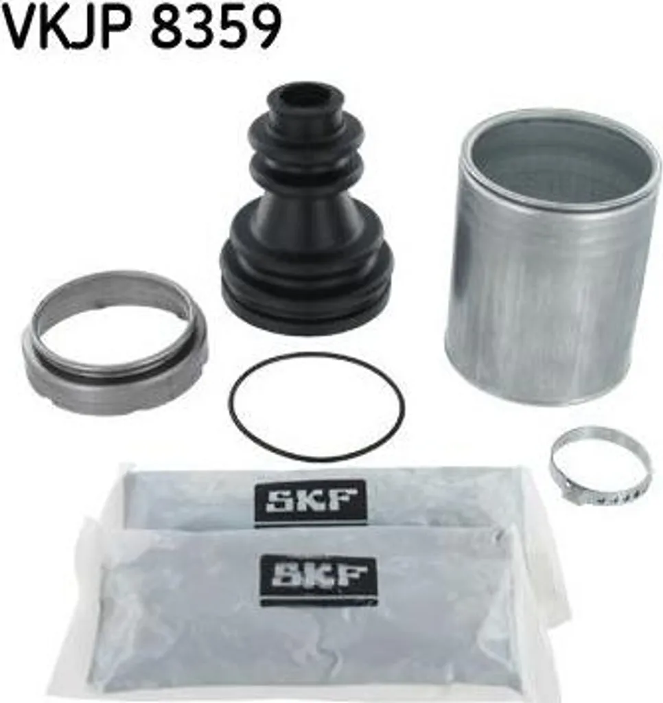 Soufflet de cardan SKF VKJP 8359 pour Trafic et Vivaro - Kit complet OE