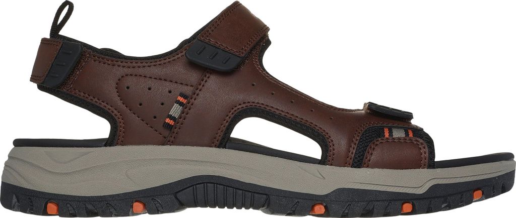 Sandalen Skechers 205139-BRBK voor Heren Productafbeelding 