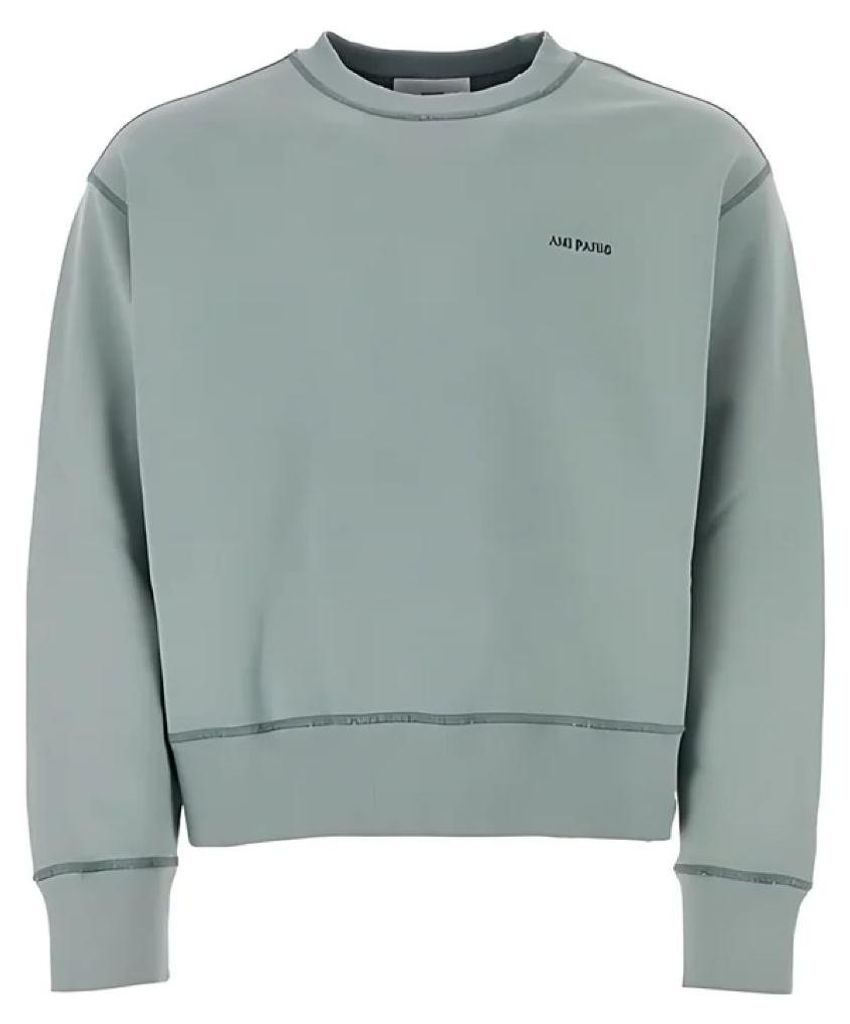AMI Herren Sweatshirt Blau USW016-JE0052 468