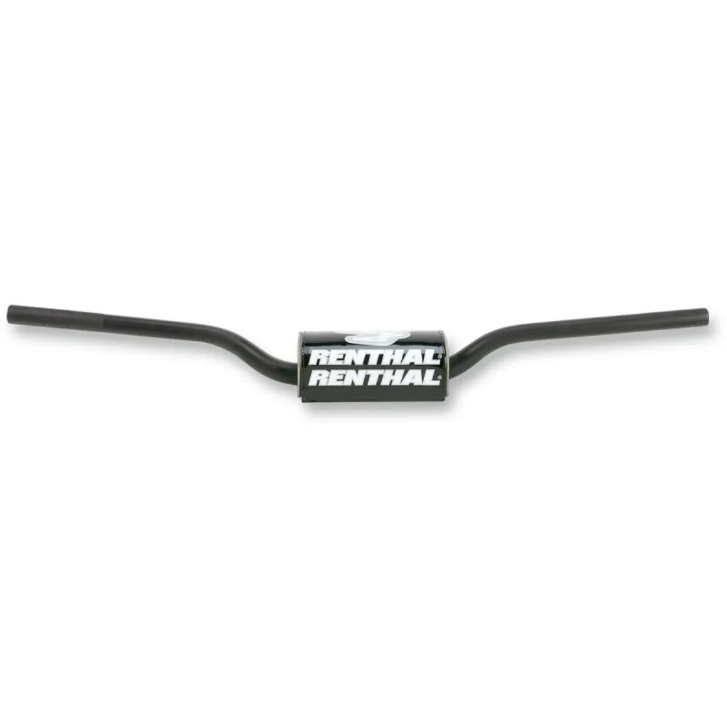 Guidon Moto Cross Renthal Fatbar 822 KTM Low Noir en Aluminium Renforcé