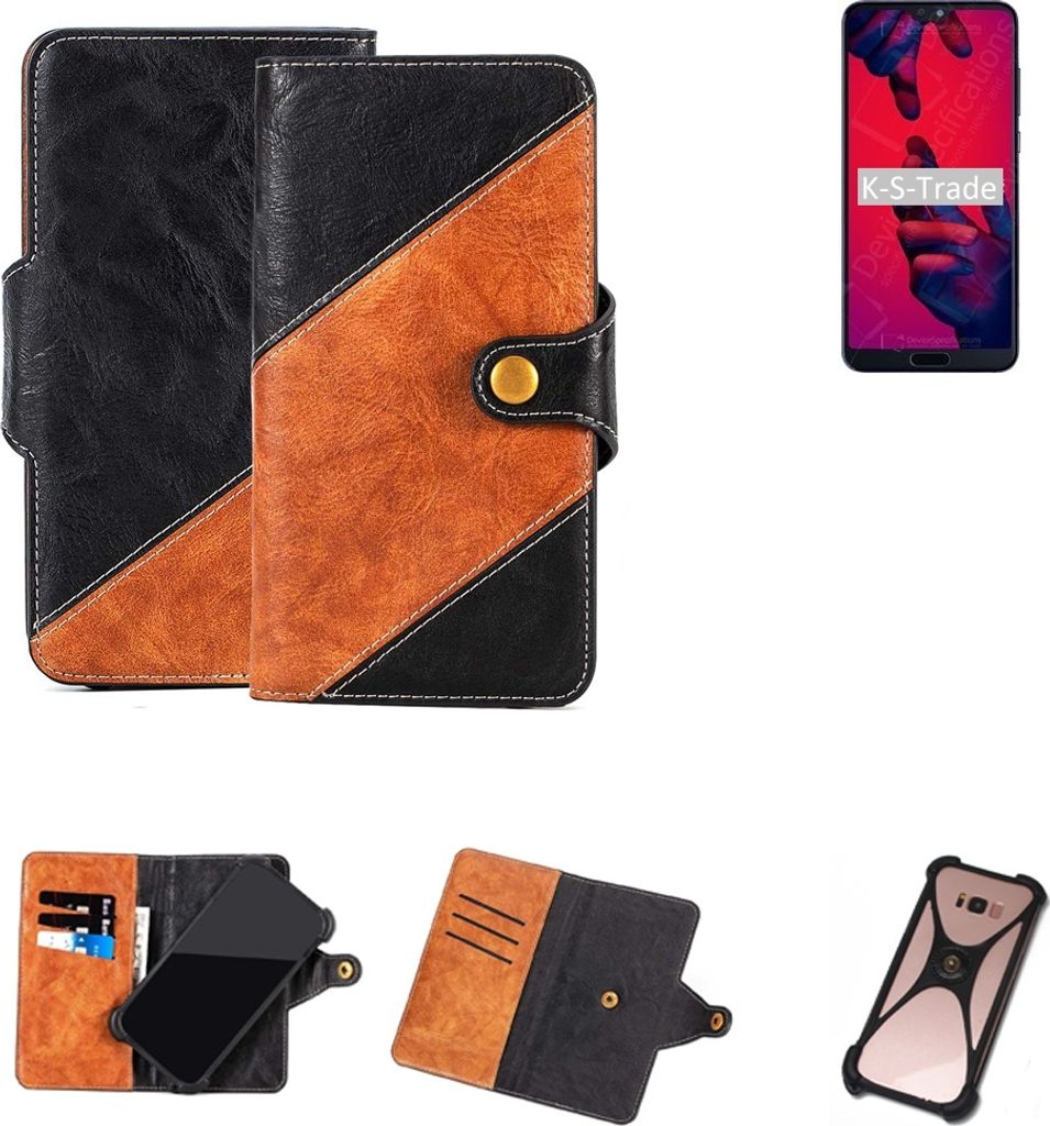 K-S-Trade Handyhülle Schutzhülle Bookstyle Case Wallet-Case Produktbild 