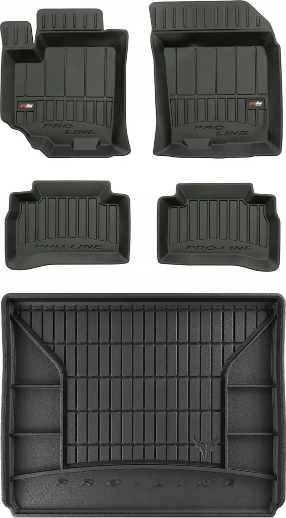 Set Tappetini 3D Gomma Suzuki Vitara 2 2015-2024 Vaschetta Su Misura