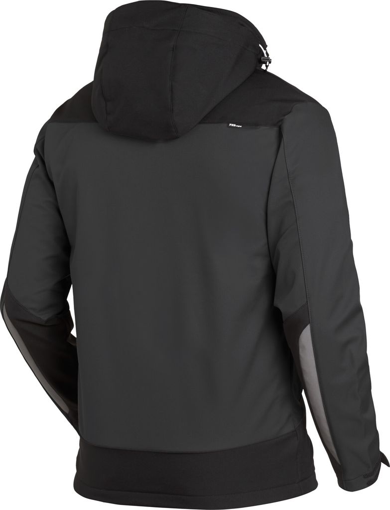 FHB® Herren Softshelljacke JANNIK anthrazit, schwarz Größe Produktbild 