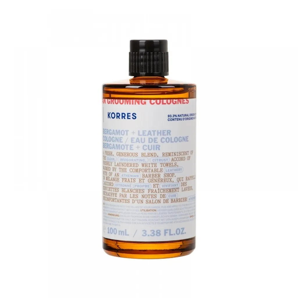 Lotion après-rasage Bergamote & Cuir Korres Athenian Grooming 100 ml