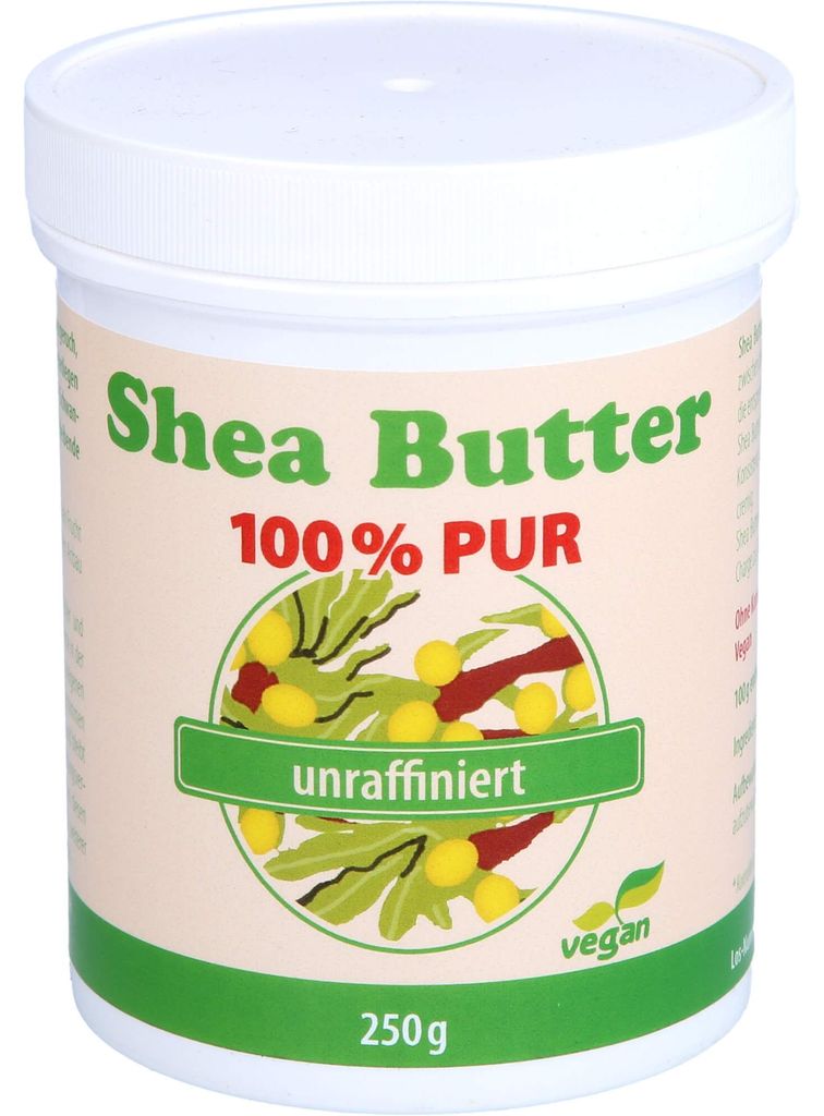 Shea boter, 100% puur, 250 gram Productafbeelding 