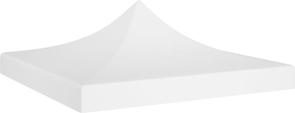 vidaXL Tetto della tenda per feste 2x2 m bianco 270 g/m² Immagine del prodotto 