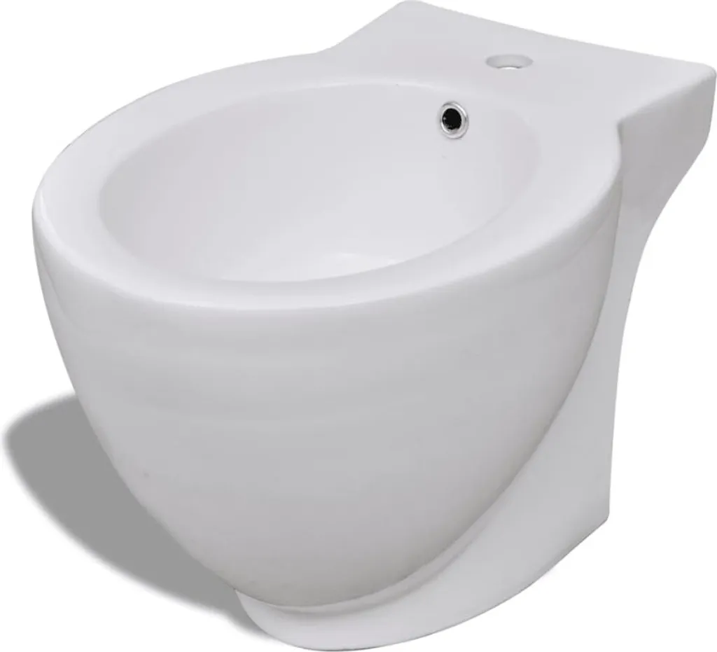 Support pour bidet stable en céramique blanche : fini les vibrations
