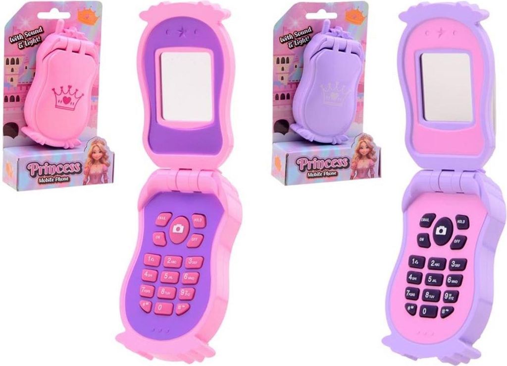Johntoy principessa ragazza telefono Immagine del prodotto 