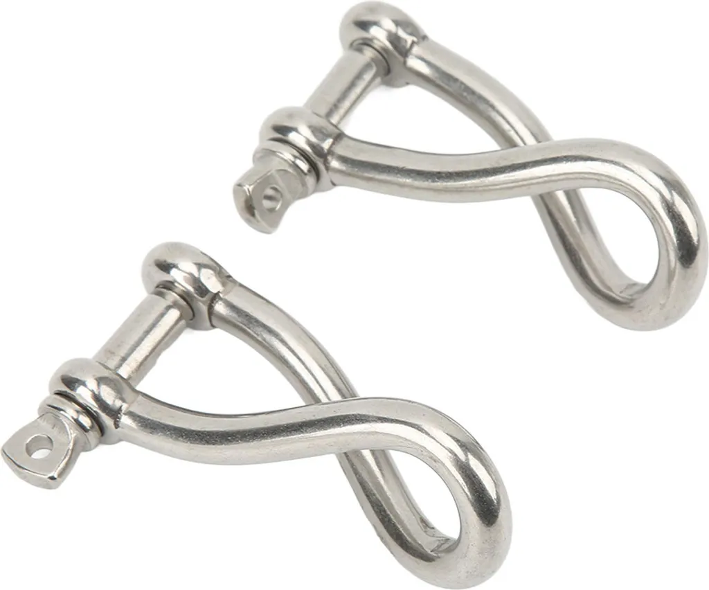 2x Perni Girevoli 10mm Acciaio 316: Accessori Barche da Pesca e Yacht