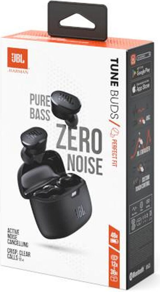 JBL Tune Buds schwarz In-Ear-Kopfhörer Produktbild 