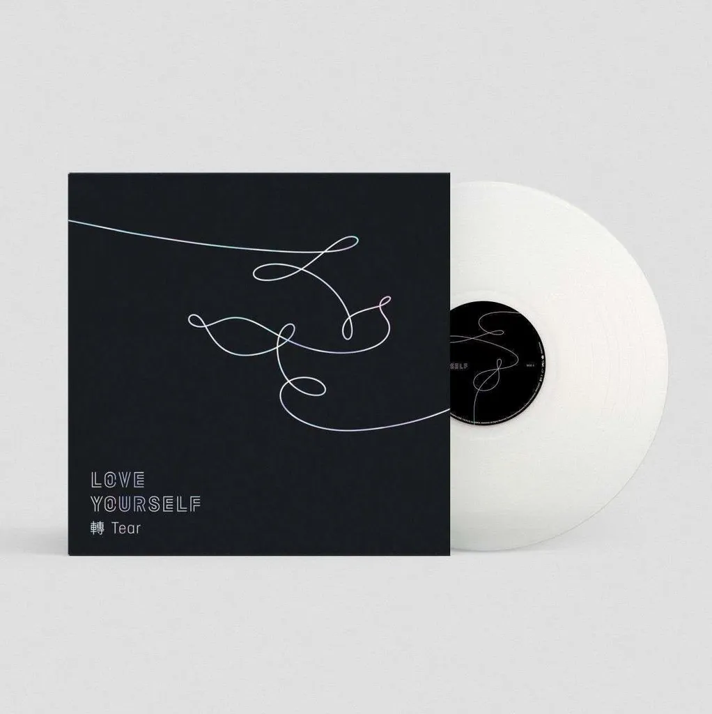 Album Vinyle Love Yourself Tear de BTS Disque LP de Collection Couleur