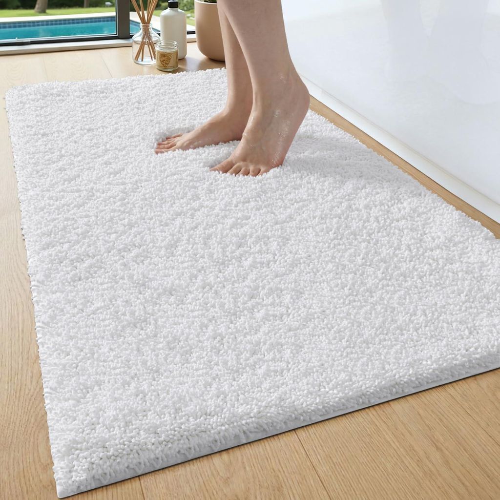 Badmat 60 x 110 cm, antislip, absorberend, extra dik, Productafbeelding 