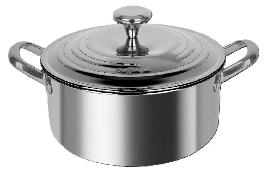 Pentola 28 cm Acciaio Inox Eco-Friendly - Cottura Sana e Sicura