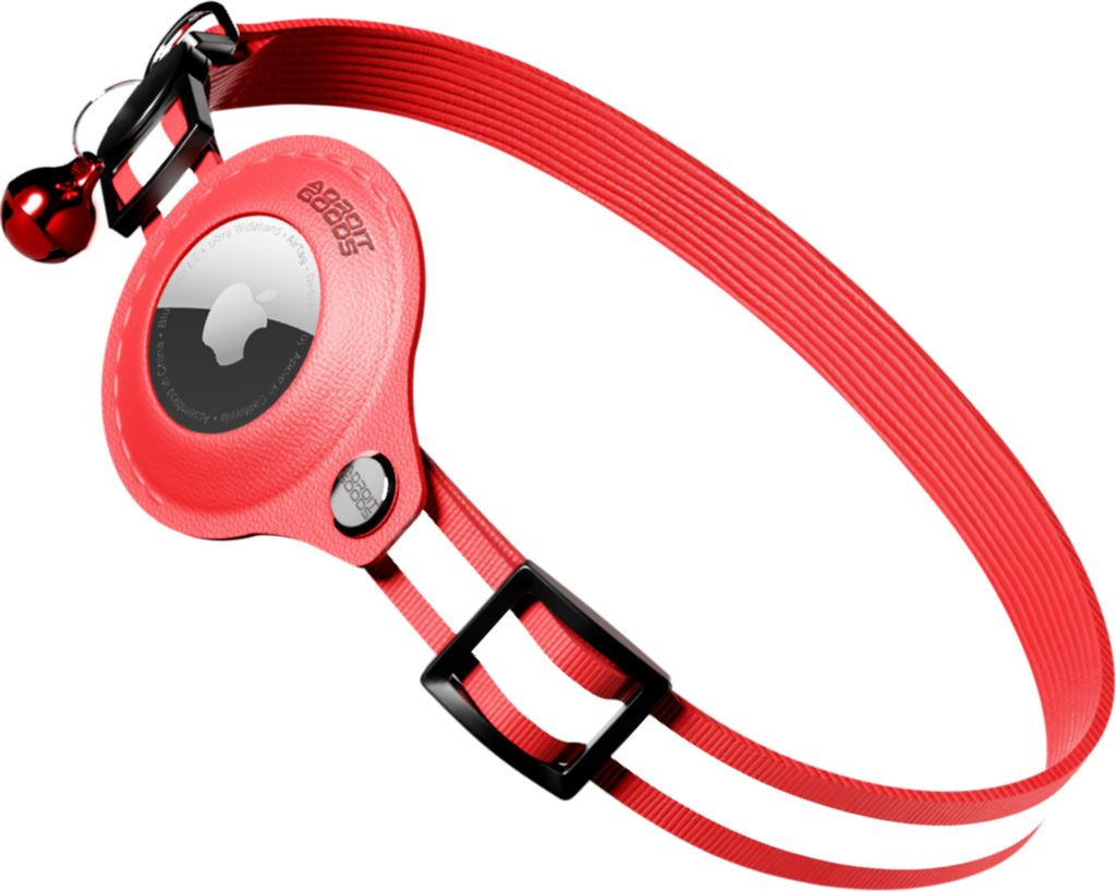 AdroitGoods Airtag Obojok pre mačky/psy - červený - Gps Obrázok produktu 9