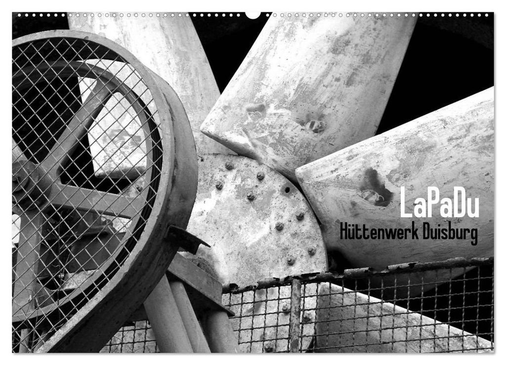 LaPaDu-Hüttenwerk Duisburg (Wandkalender 2027 DIN A2 quer), CALVENDO Monatskalender