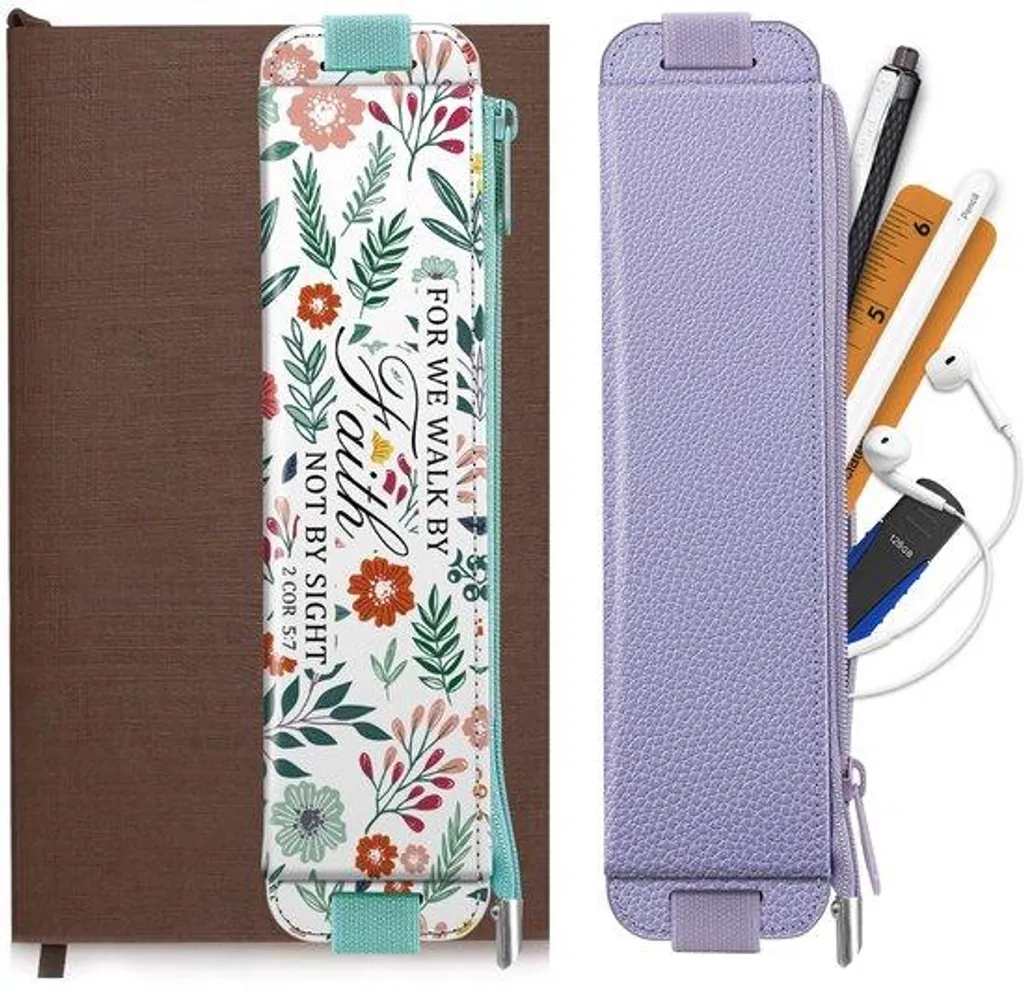 Organisateur pour Agenda et Tablette avec Pochette Zippée en PU - Lot 2