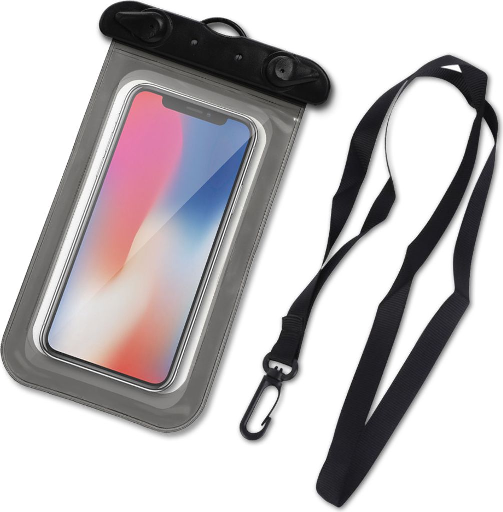 Wasserdichte Schutzhülle für Apple iPhone Serie Handytasche Hülle WasserfestFarben:Schwarz;Smartphone:Apple iPhone SE / 5 / 5S / 5C