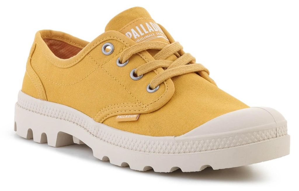 Palladium Damen Sportschuhe für Alltag und Freizeit Modell 92351220 aus Textil in Gelb